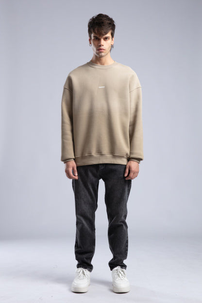 CATCH Oversized Unisex Sweatshirt – Minimal Streetwear Studio Collection Withinblack