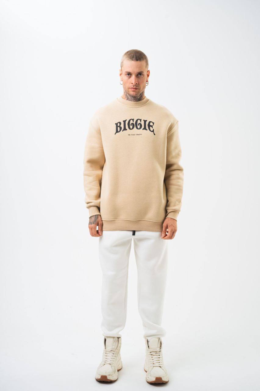 BIGGIE Oversized Sweatshirt – 90s Hip-Hop Legend Tribute Streetwear Withinblack