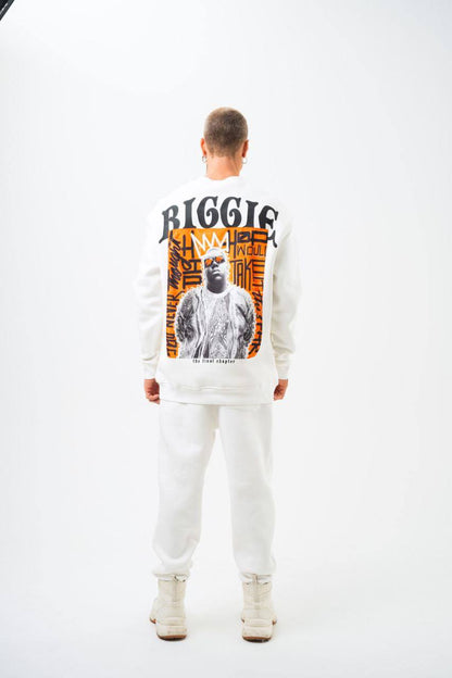 BIGGIE Oversized Sweatshirt – 90s Hip-Hop Legend Tribute Streetwear Withinblack