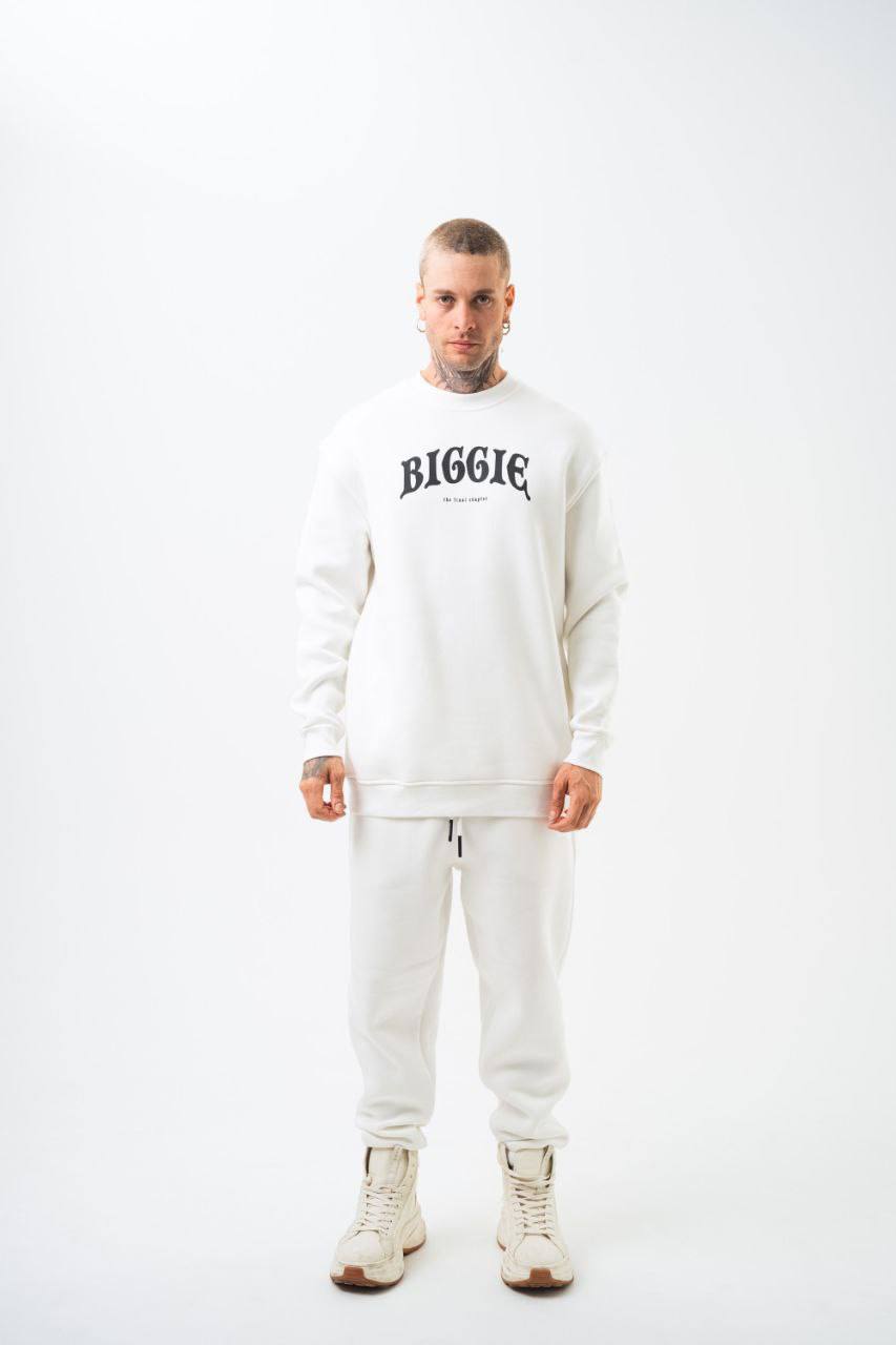 BIGGIE Oversized Sweatshirt – 90s Hip-Hop Legend Tribute Streetwear Withinblack