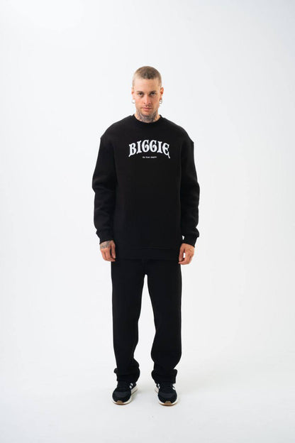 BIGGIE Oversized Sweatshirt – 90s Hip-Hop Legend Tribute Streetwear Withinblack