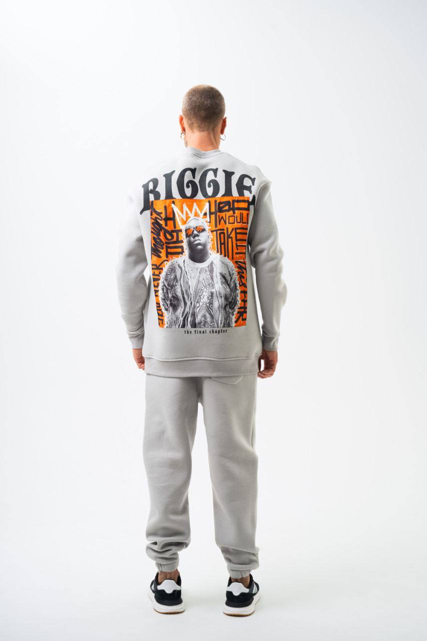 BIGGIE Oversized Sweatshirt – 90s Hip-Hop Legend Tribute Streetwear Withinblack