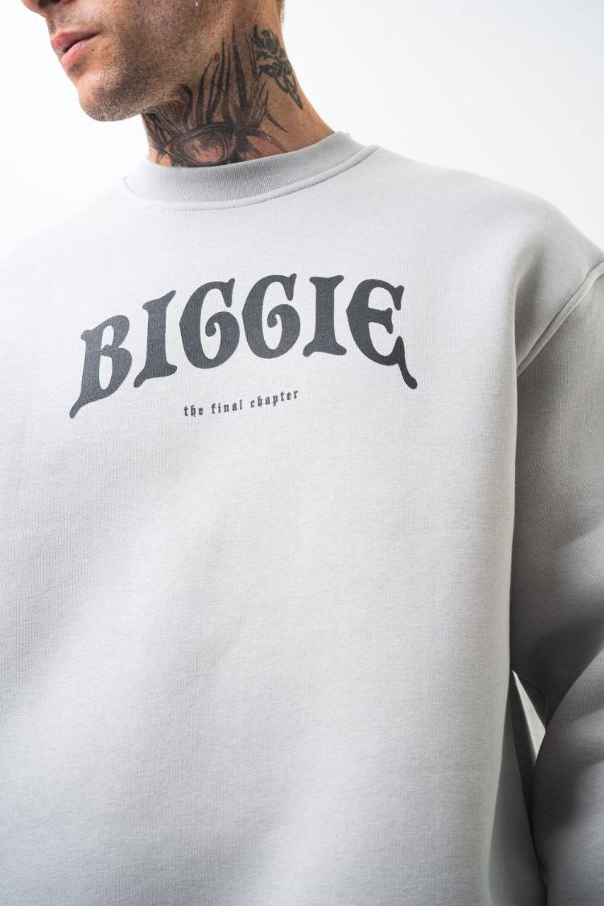 BIGGIE Oversized Sweatshirt – 90s Hip-Hop Legend Tribute Streetwear Withinblack