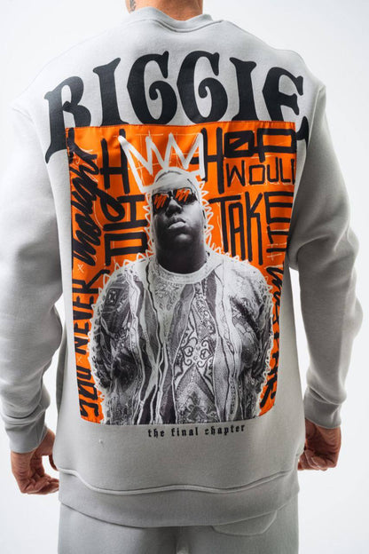 BIGGIE Oversized Sweatshirt – 90s Hip-Hop Legend Tribute Streetwear Withinblack