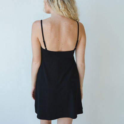 Betty Dress - Swinging Slip Dress w/ Shelf Bra Boob-eez