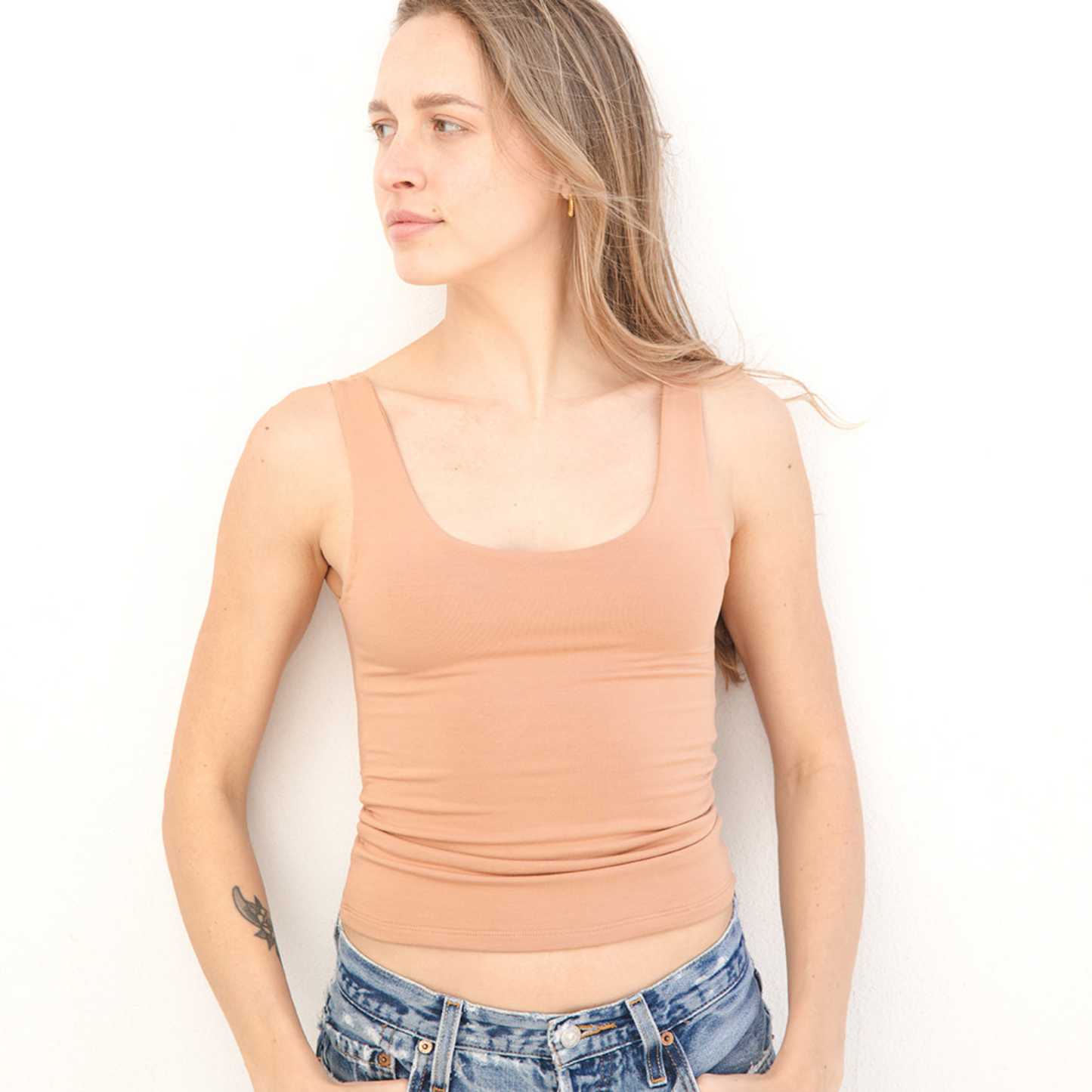 The Devon Long Tank Boob-eez