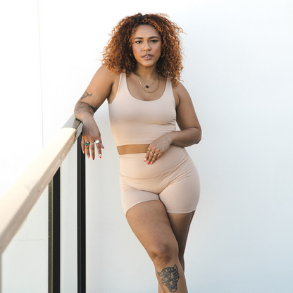 The Zoë - Biker Short Boob-eez
