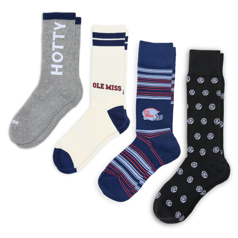 Ole Miss Lamar 4-Pack DeadSoxy