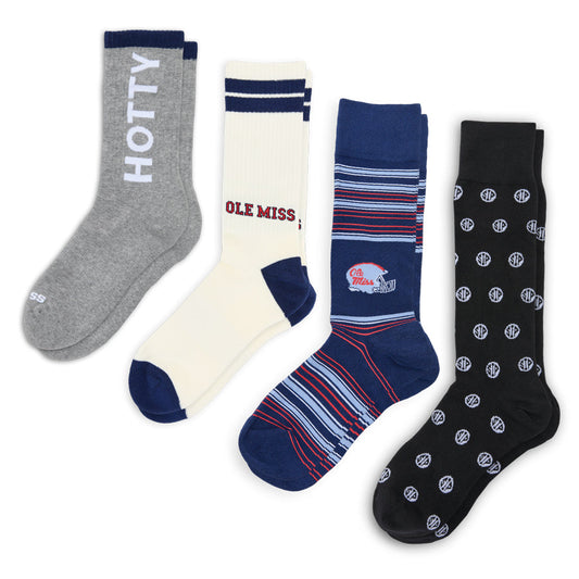 Ole Miss Lamar 4-Pack DeadSoxy