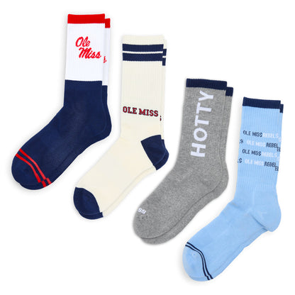Ole Miss Square 4-Pack DeadSoxy