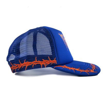 Thorns Trucker Hat Blue