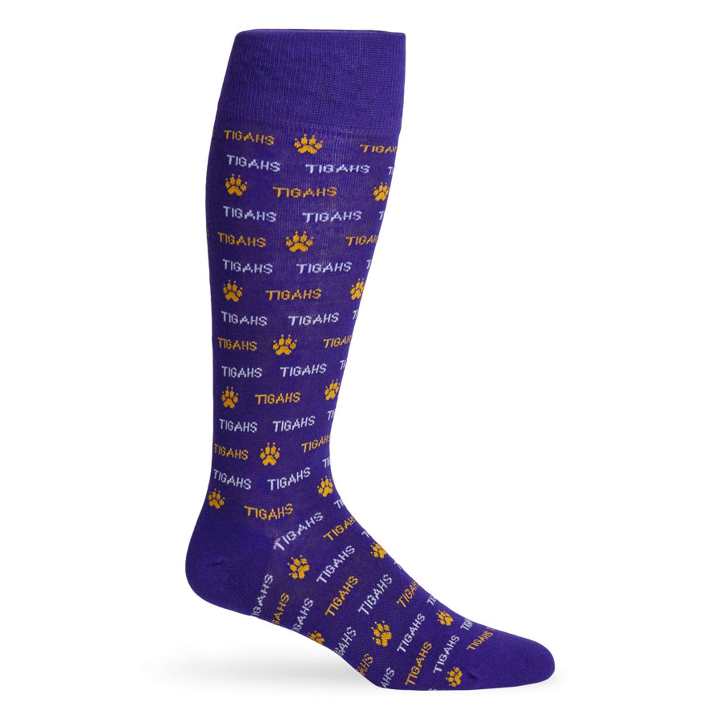 Purple Tigahs Dress Socks DeadSoxy