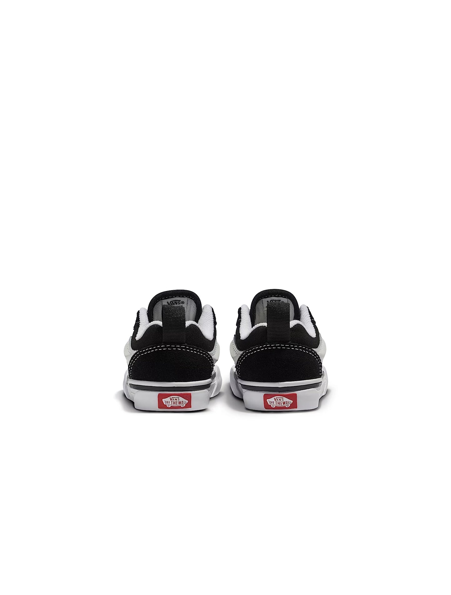 Vans (TD) Knu Skool Elastic Lace - Black/White Denim Exchange