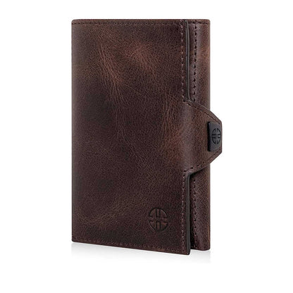 Toscana Trifold Leather Wallet Trusador