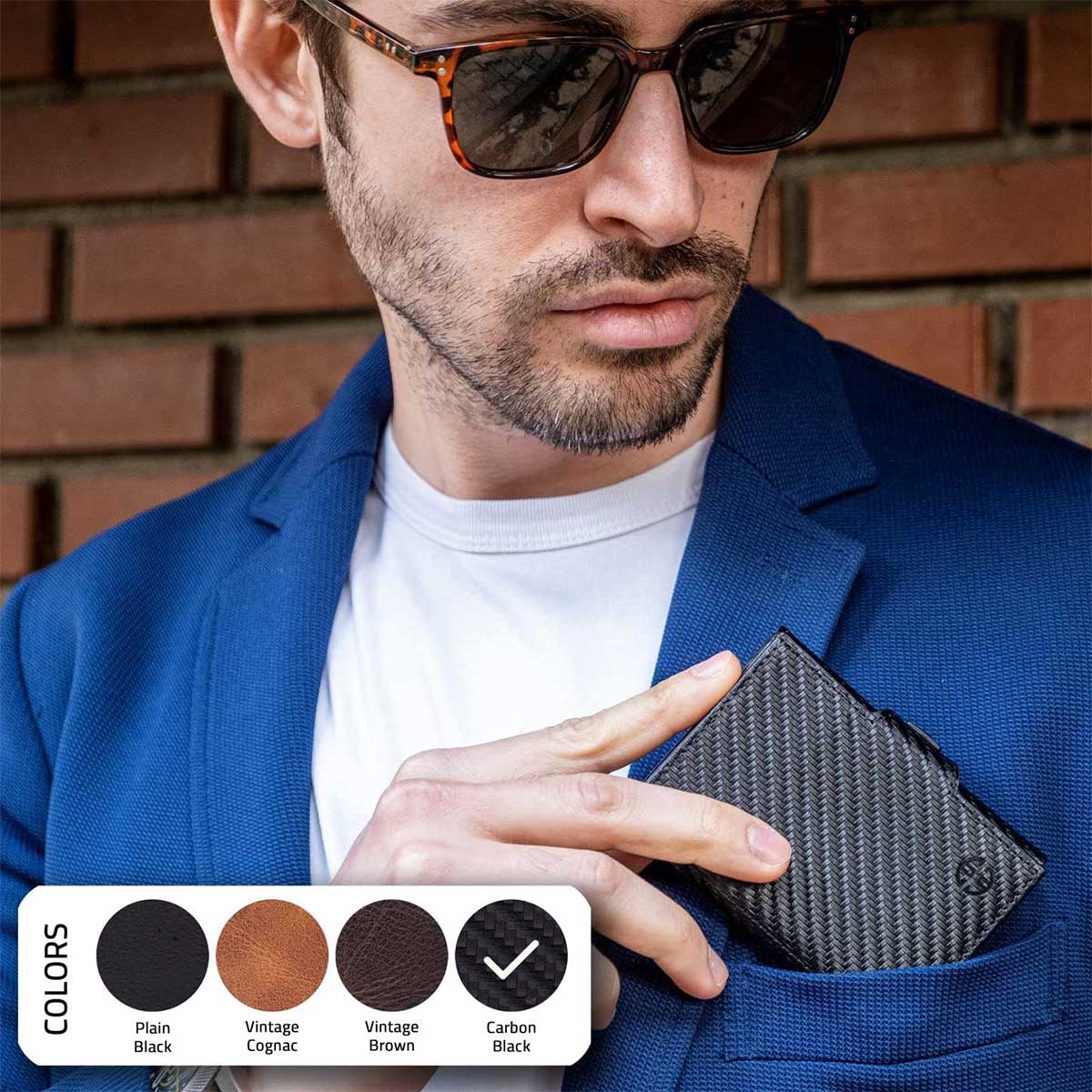 Toscana Trifold Leather Wallet Trusador