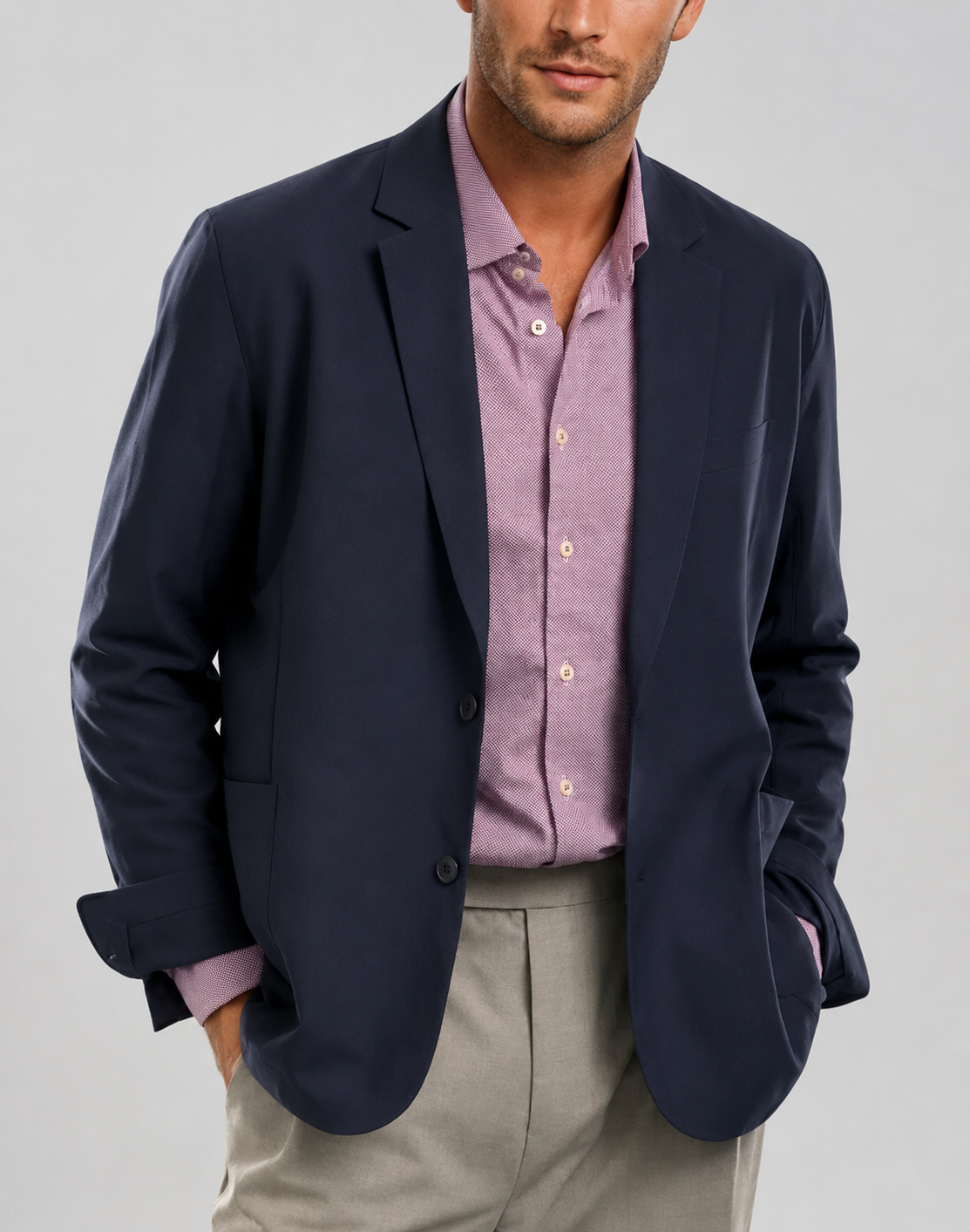 Buki Tech Travel Blazer - Navy Buki
