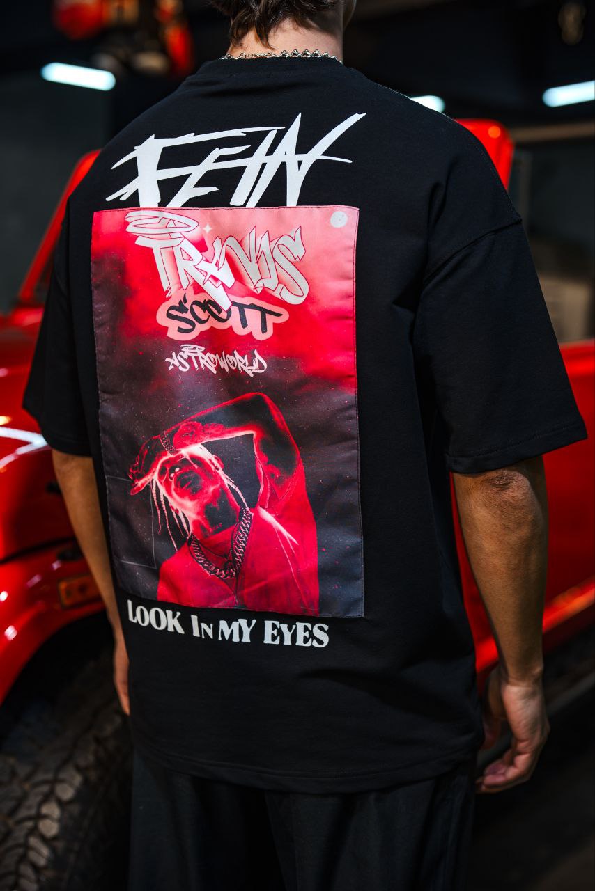 Travis Scott Astroworld Graphic Cotton Tee Withinblack