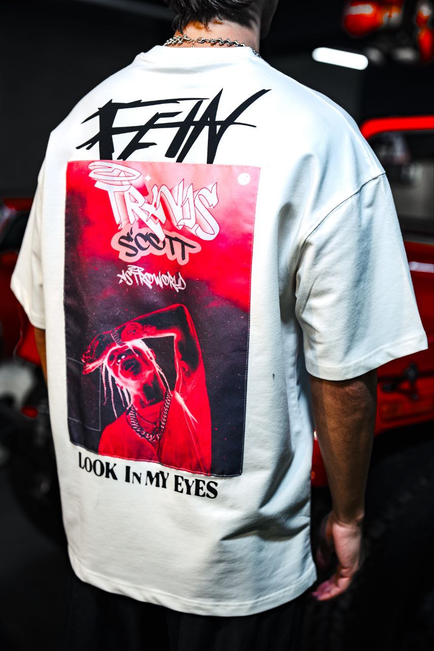 Travis Scott Astroworld Graphic Cotton Tee Withinblack