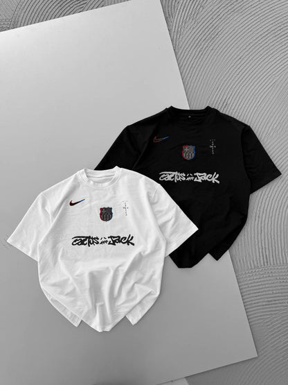 Travis Scott Cactus Jack x FC Barcelona T-Shirt Withinblack