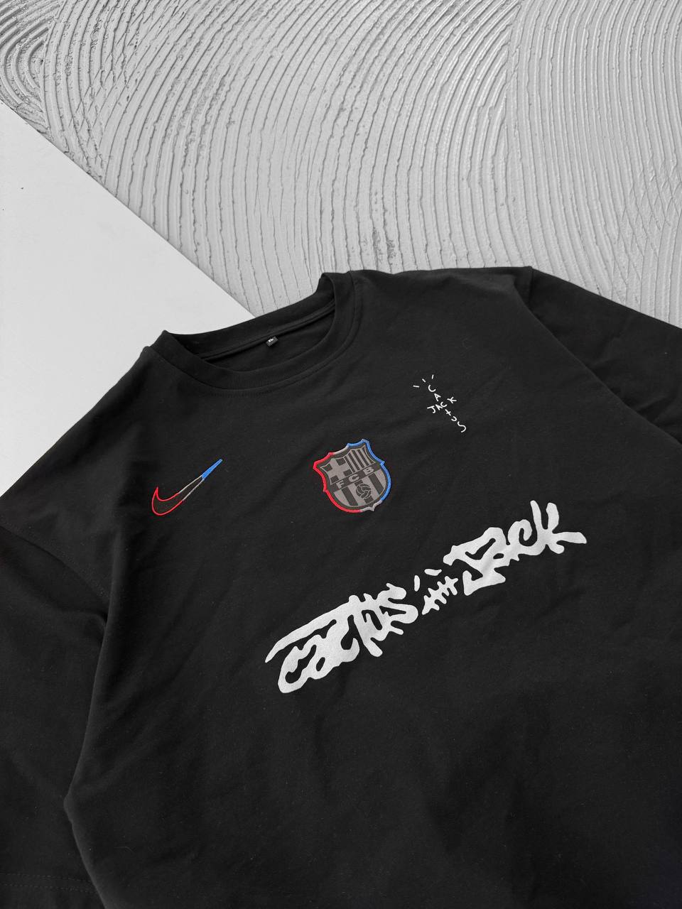 Travis Scott Cactus Jack x FC Barcelona T-Shirt Withinblack