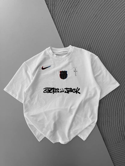 Travis Scott Cactus Jack x FC Barcelona T-Shirt Withinblack