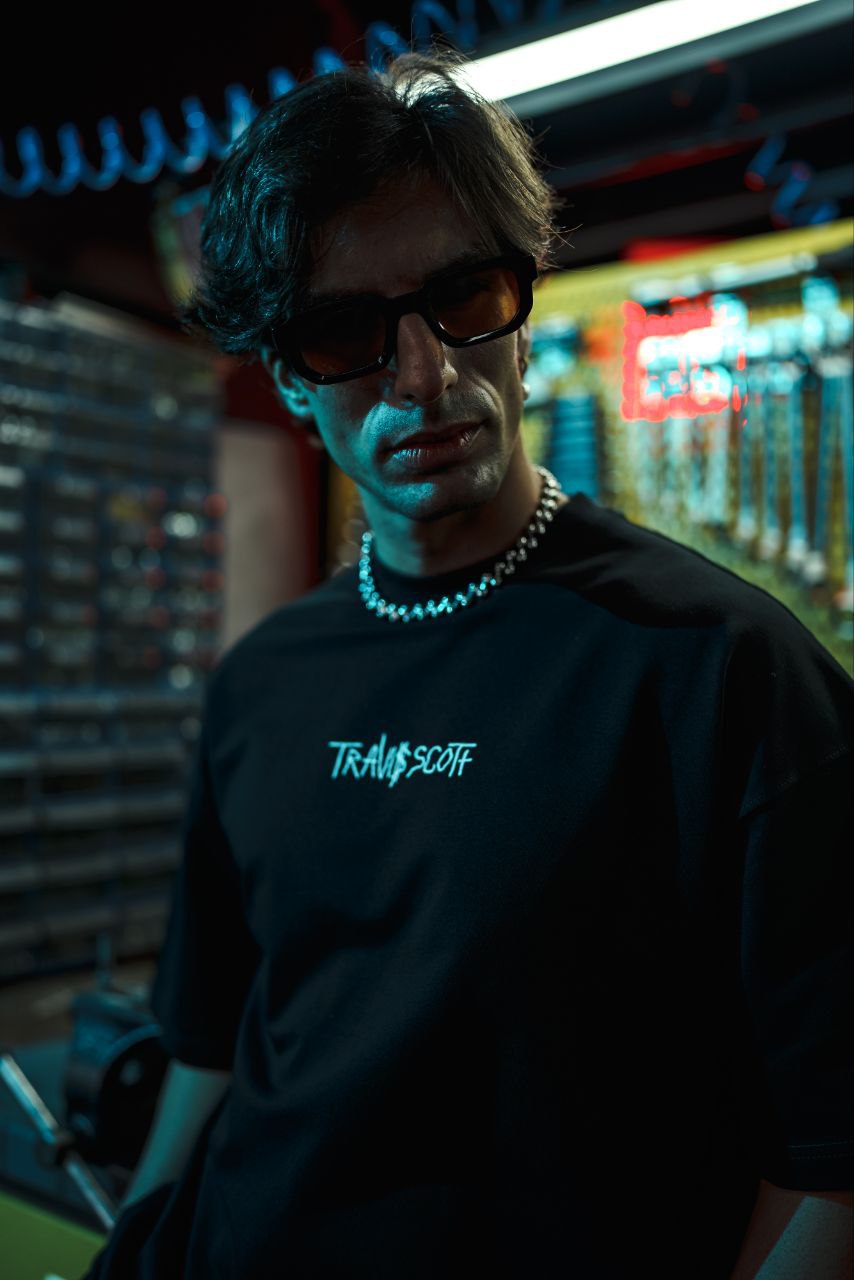 Travis Scott Look Mom I Can Fly Graphic Cotton Tee Withinblack