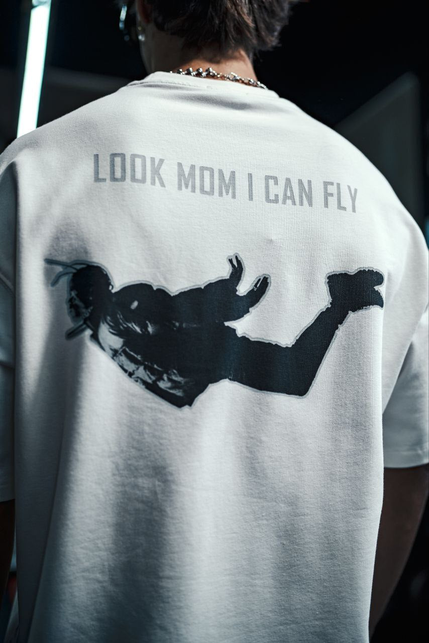 Travis Scott Look Mom I Can Fly Graphic Cotton Tee Withinblack
