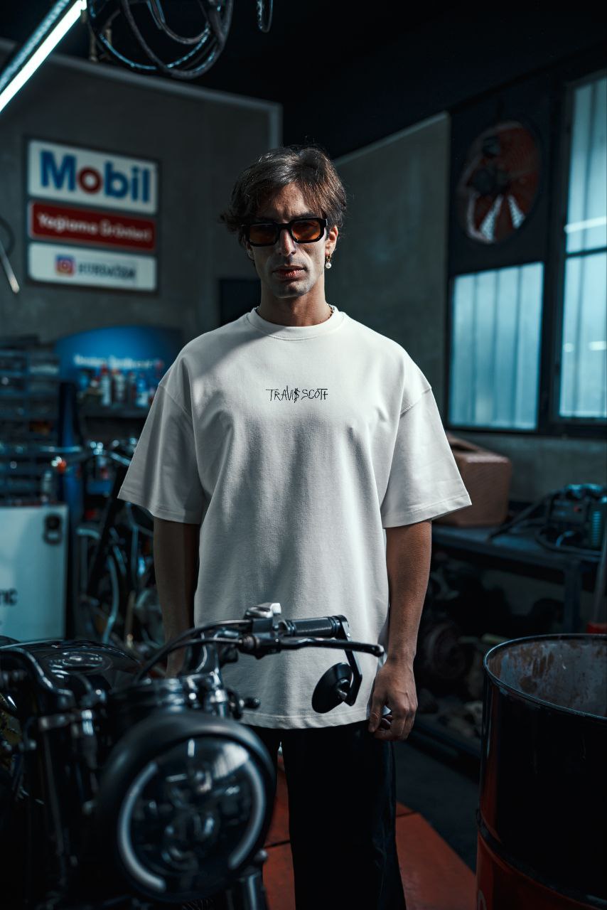 Travis Scott Look Mom I Can Fly Graphic Cotton Tee Withinblack