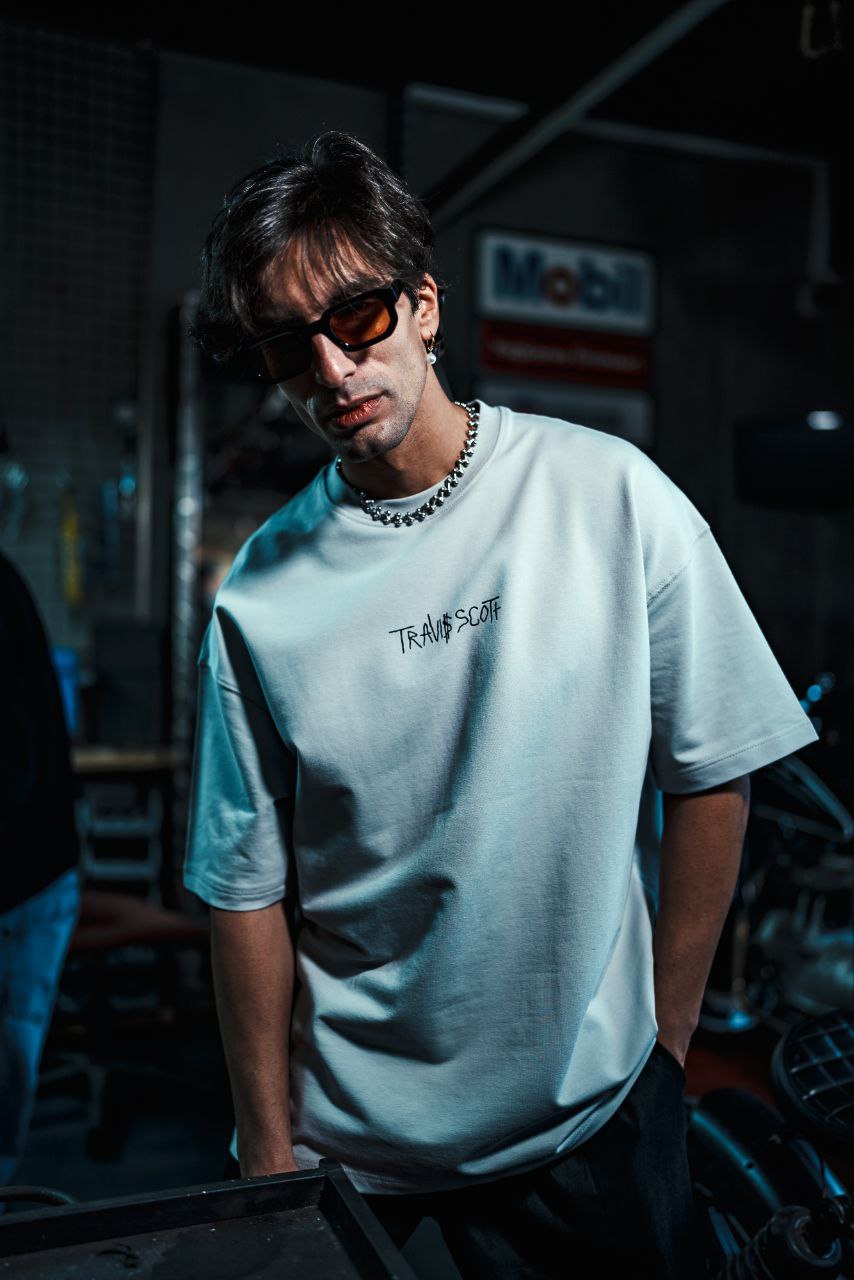 Travis Scott Look Mom I Can Fly Graphic Cotton Tee Withinblack