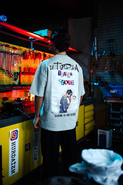 Look In My Eyes T-Shirt – Travis Scott Utopia Tee Withinblack