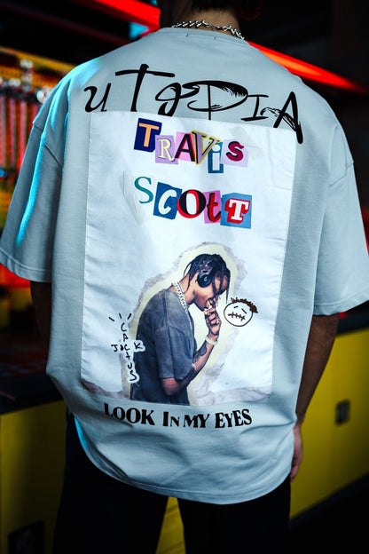 Look In My Eyes T-Shirt – Travis Scott Utopia Tee Withinblack