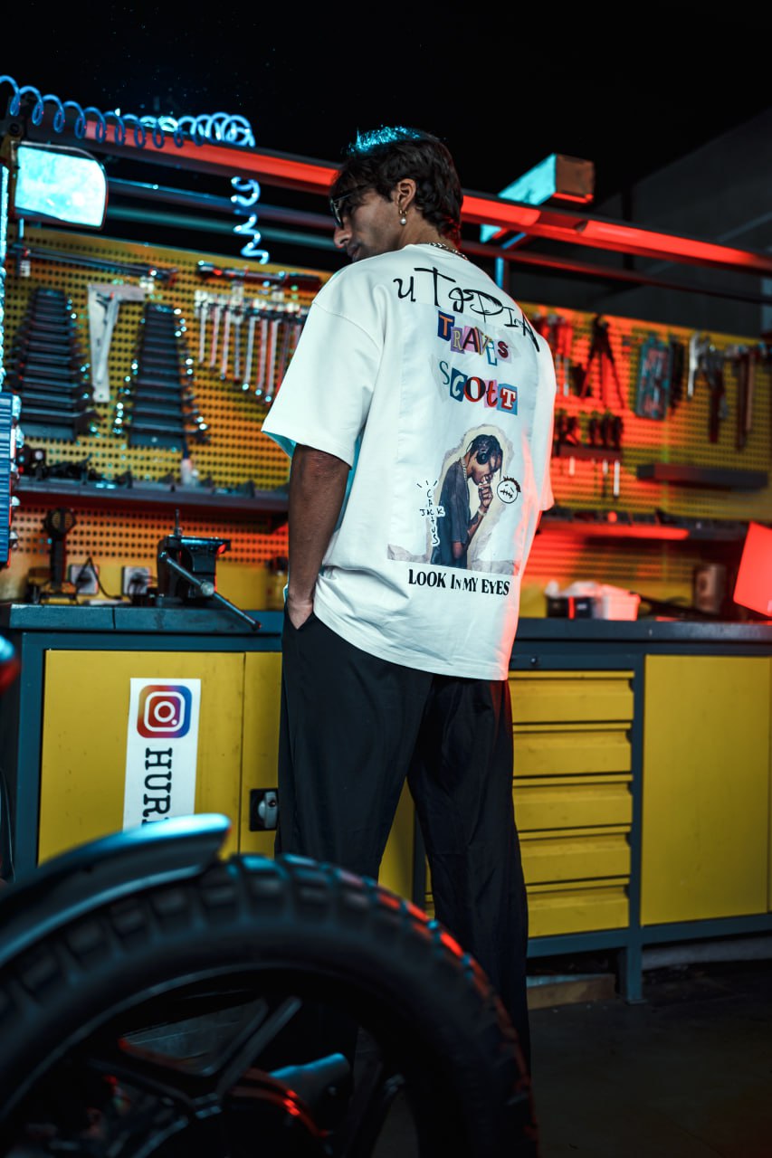 Look In My Eyes T-Shirt – Travis Scott Utopia Tee Withinblack