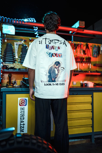 Look In My Eyes T-Shirt – Travis Scott Utopia Tee Withinblack