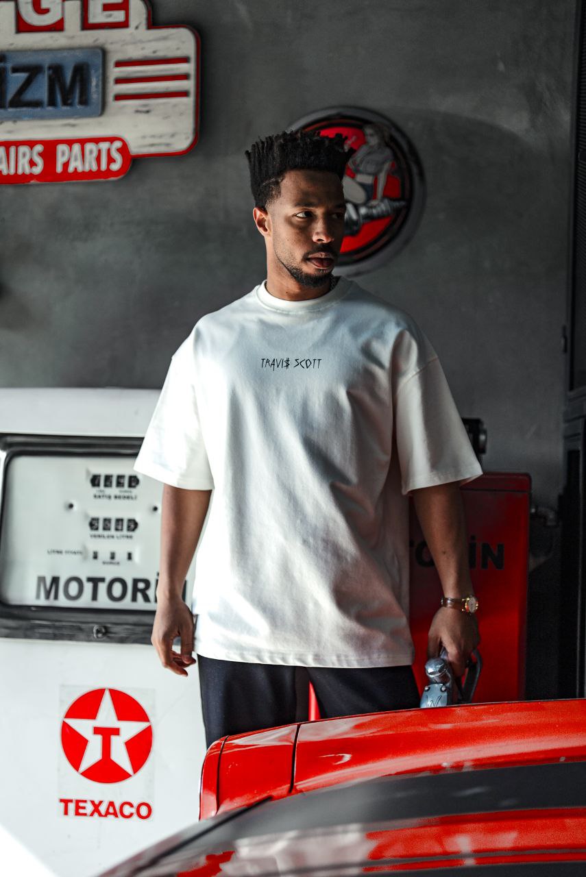 Travis Scott Utopia Album Graphic Cotton Tee Withinblack