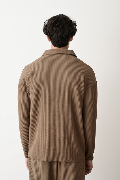 Collared Oversized Knitwear Withinblack