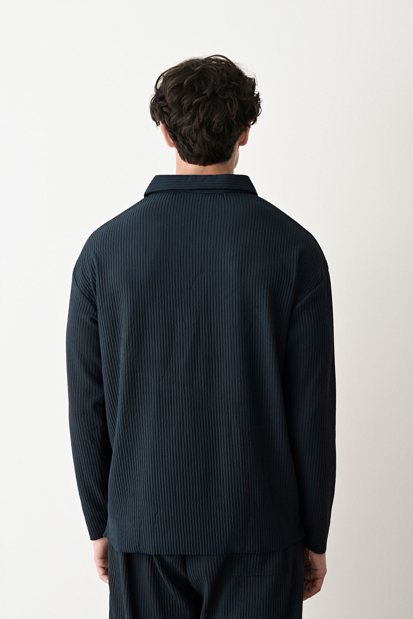 Collared Oversized Knitwear Withinblack