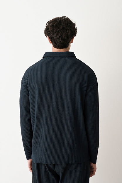 Collared Oversized Knitwear Withinblack