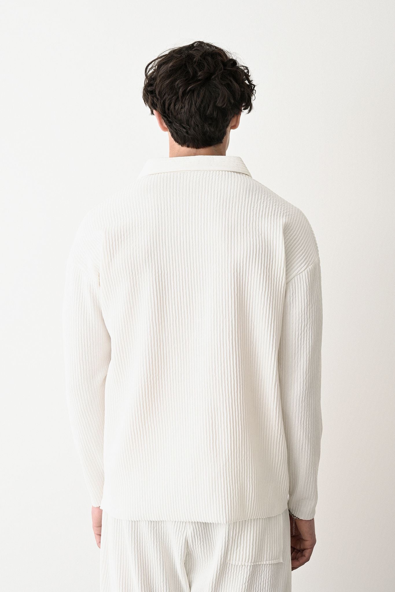 Collared Oversized Knitwear Withinblack