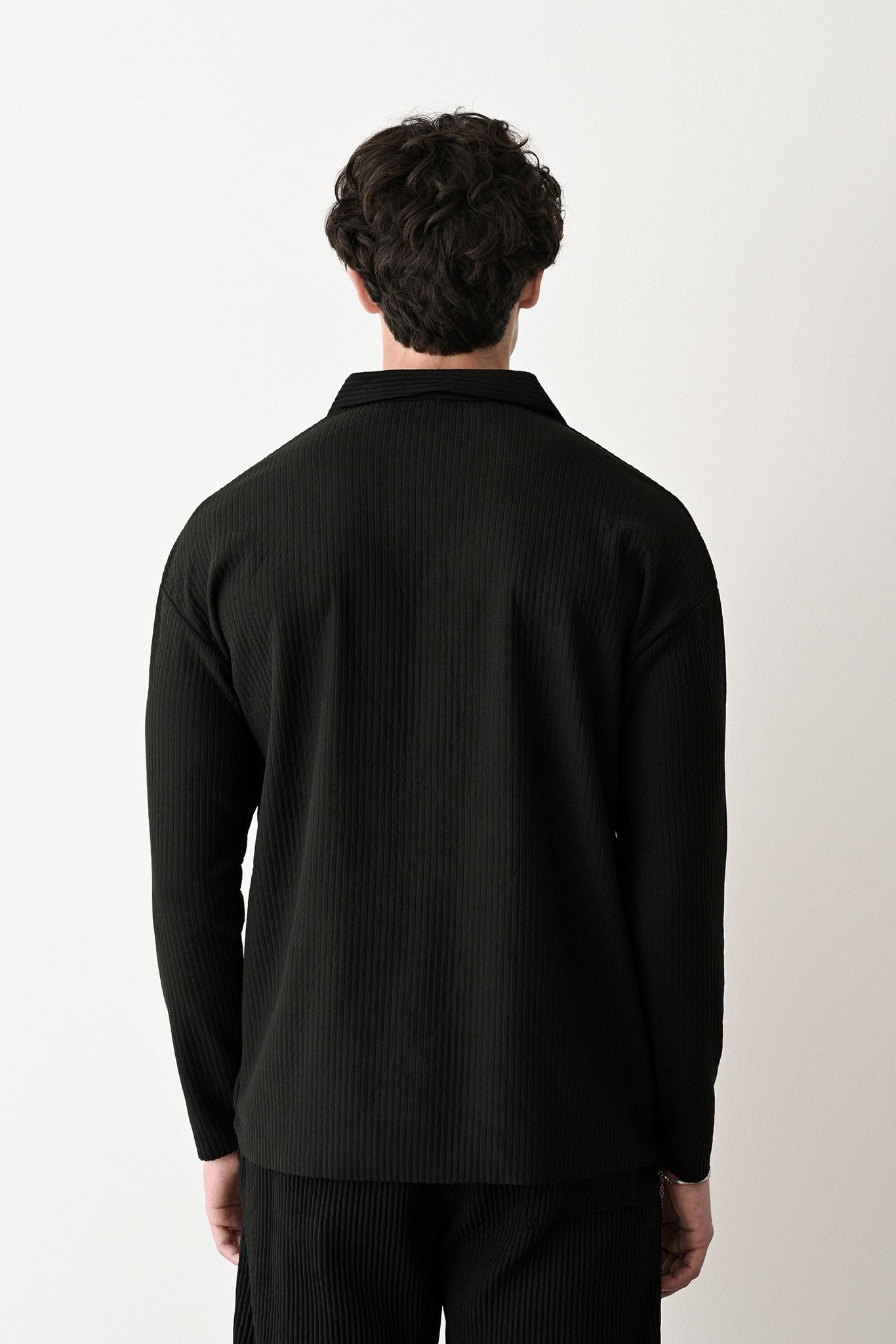 Collared Oversized Knitwear Withinblack