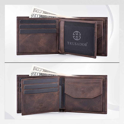 Treviso Bifold Wallet with Coin Pocket Trusador