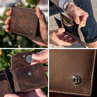 Treviso Bifold Wallet with Coin Pocket Trusador