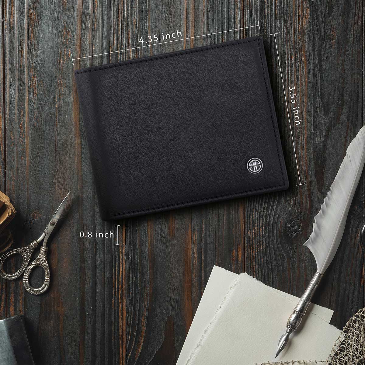Treviso Bifold Wallet with Coin Pocket Trusador