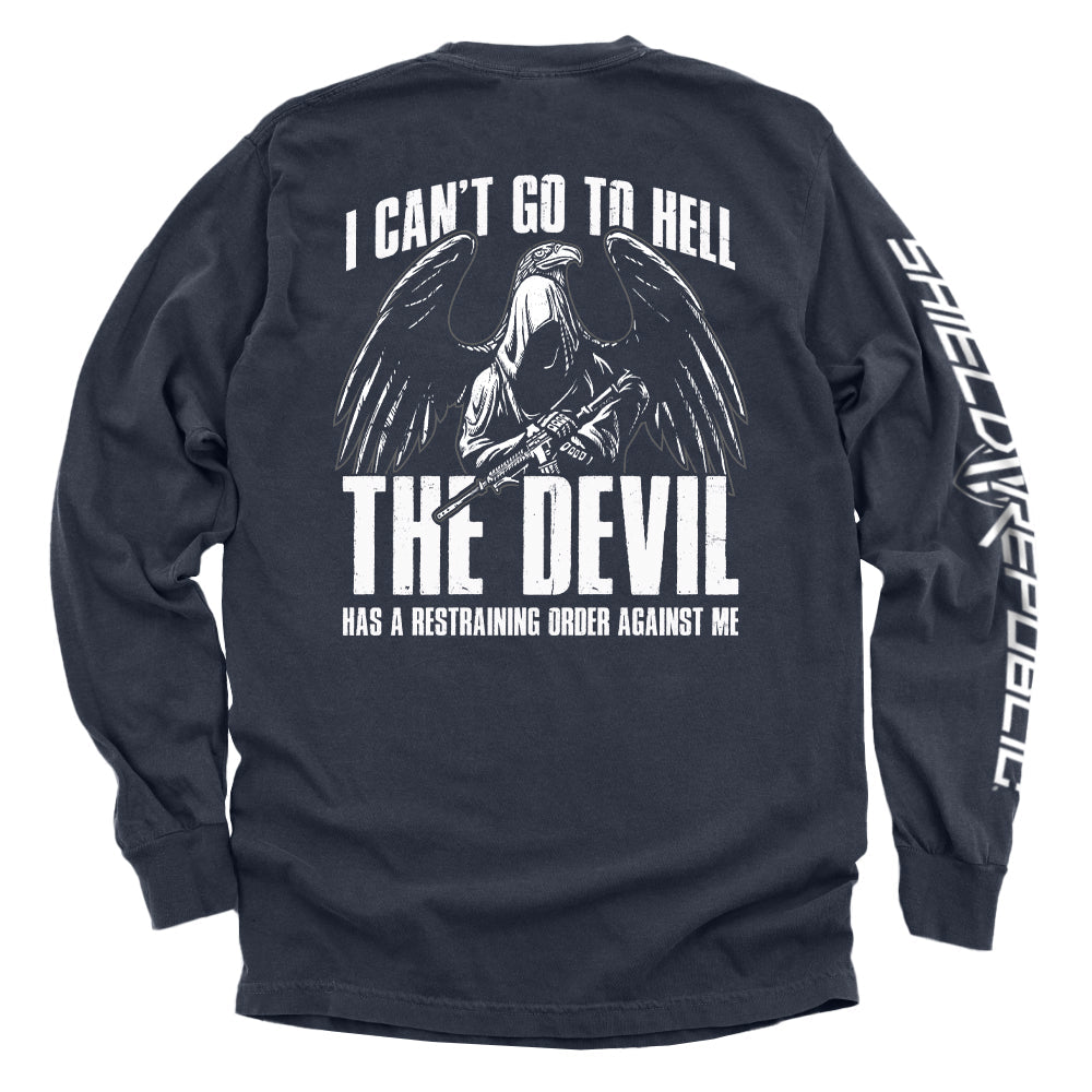 I Can't Go to Hell (Reaper Eagle) Shield Republic