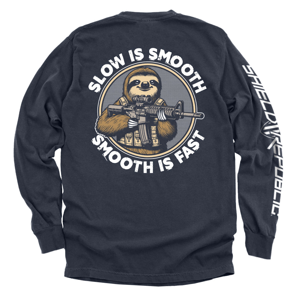 Slow is Smooth Smooth is Fast Shield Republic