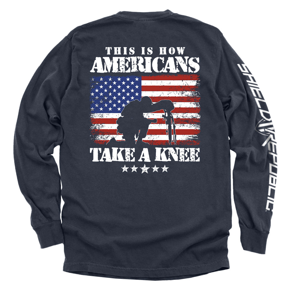 This Is How Americans Take A Knee Shield Republic
