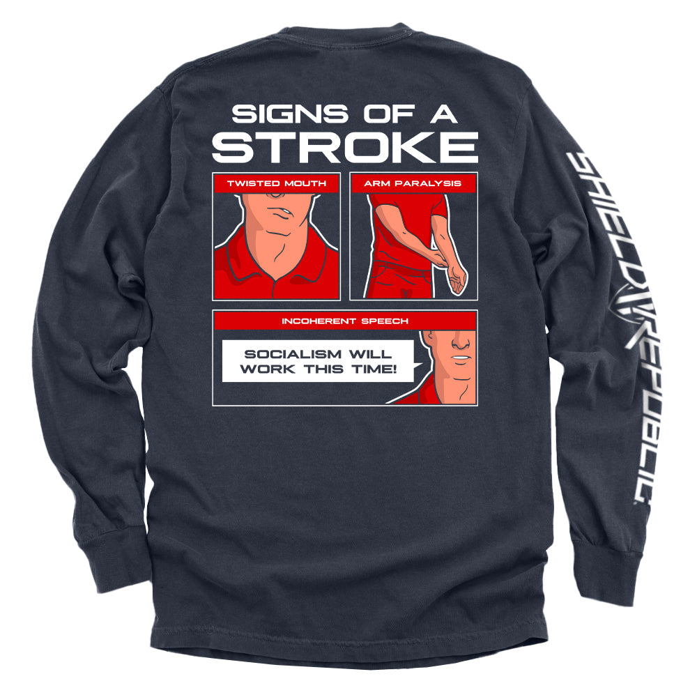 Signs of a Stroke Shield Republic