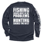 Fishing Solves Most Of My Problems Shield Republic