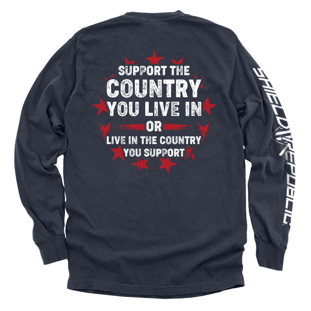 Support The Country You Live In Shield Republic