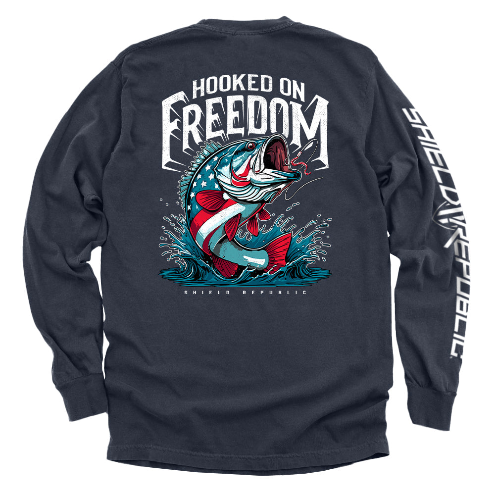 Hooked on Freedom Shield Republic