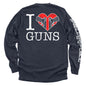 I Love Guns Shield Republic